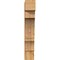 Ekena Millwork Balboa Block Rough Sawn Bracket, Western Red Cedar, 6"W x 24"D x 36"H BKT06X24X36BOA05RWR - alternate 2